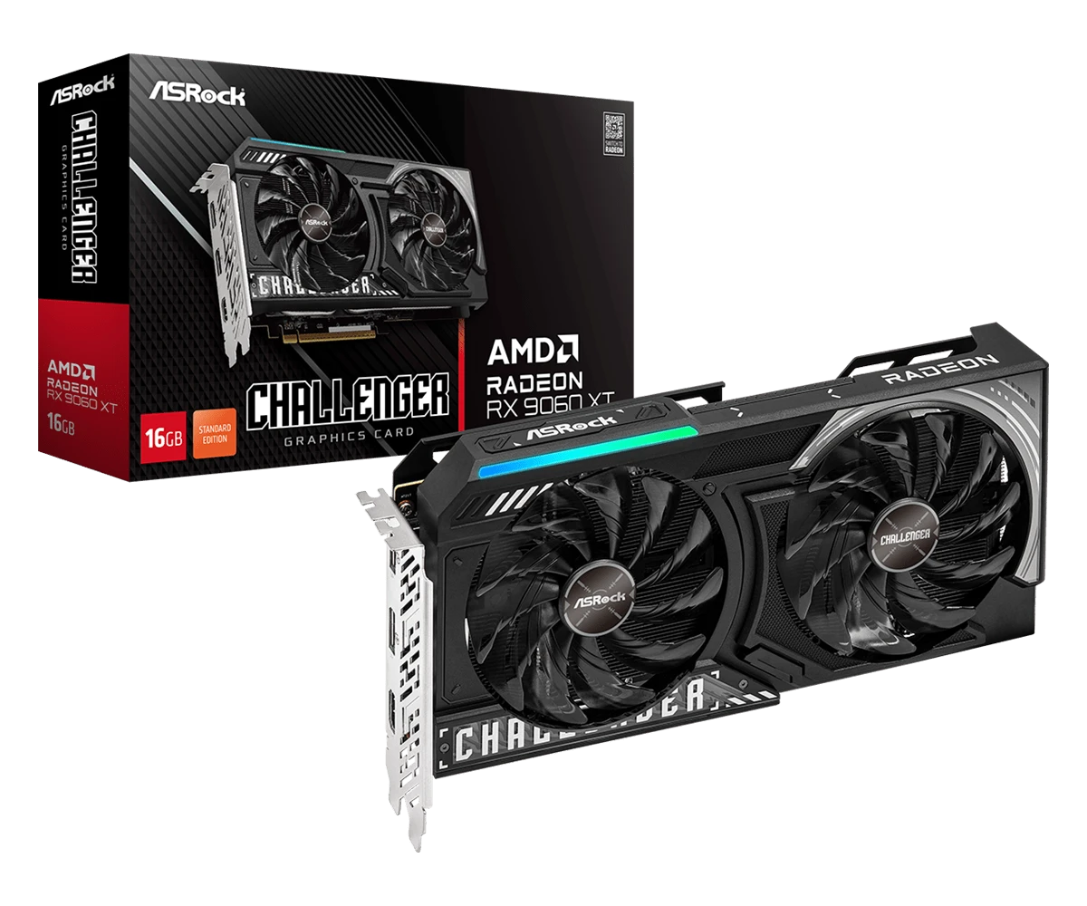 ASRock Radeon RX 9060 XT Challenger 16GB